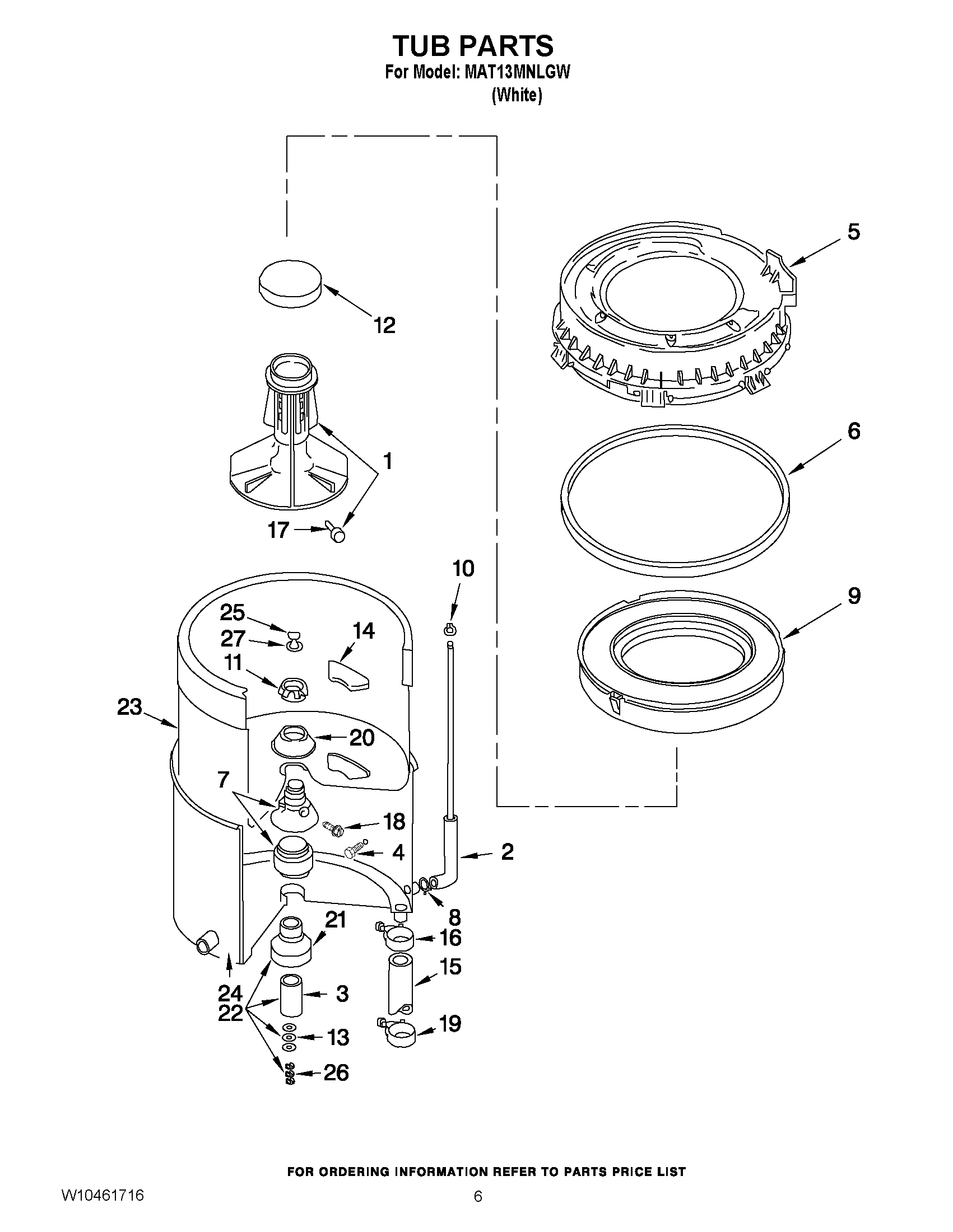 04 - TUB PARTS