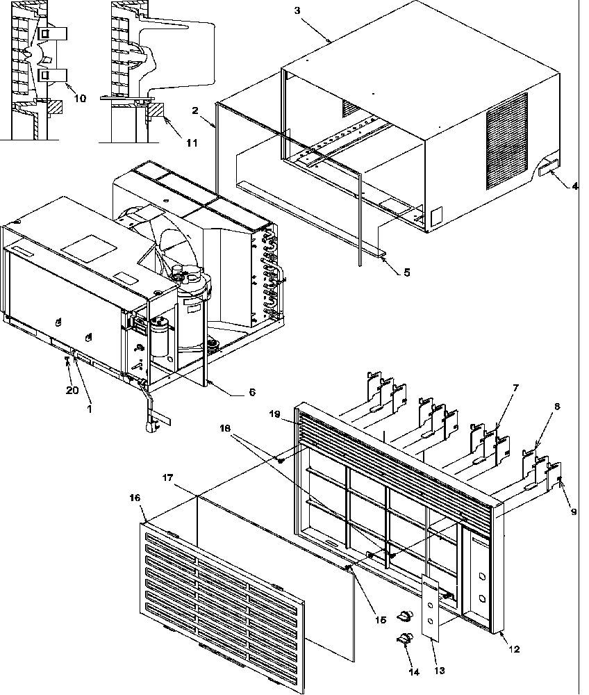 05 - OUTERCASE & FRONT ASSEMBLIES