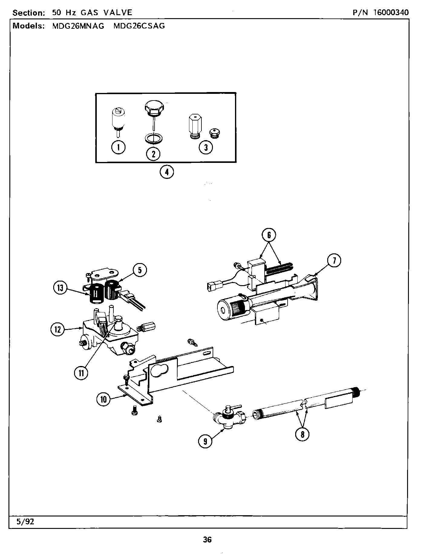 10 - 50 HZ CONVERSION LIST
