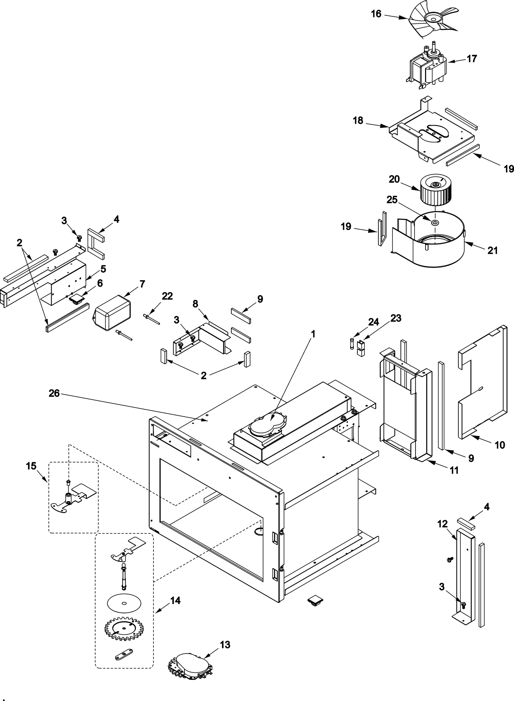 03 - FUSES, ANTENNAS, BLOWER, DUCTS