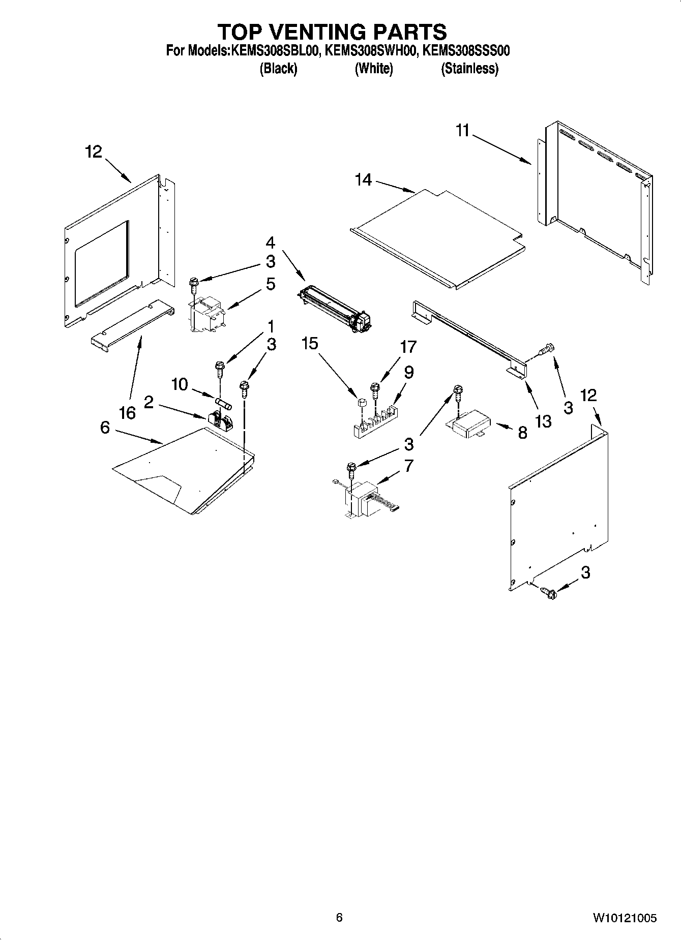 05 - TOP VENTING PARTS