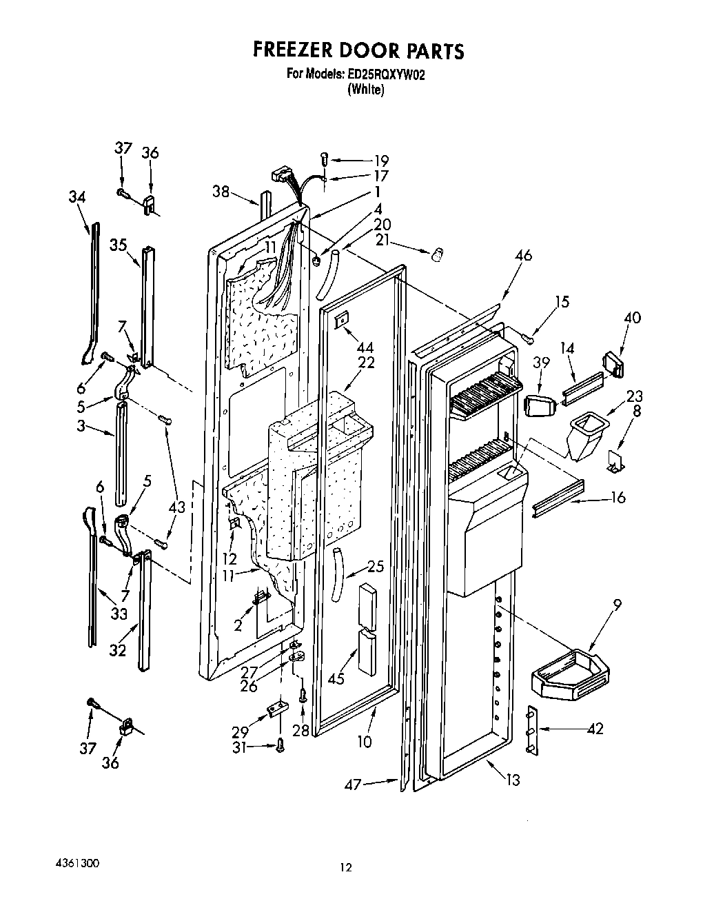 08 - FREEZER DOOR