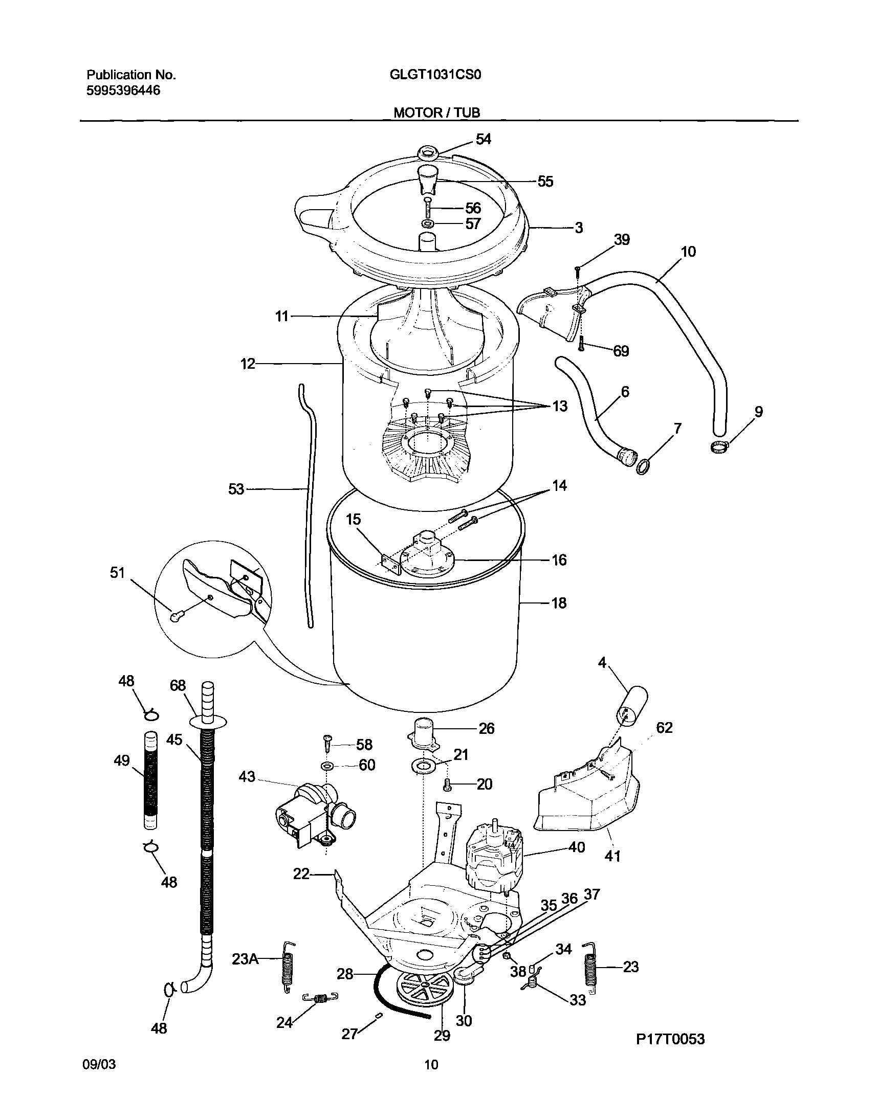 11 - MOTOR/TUB