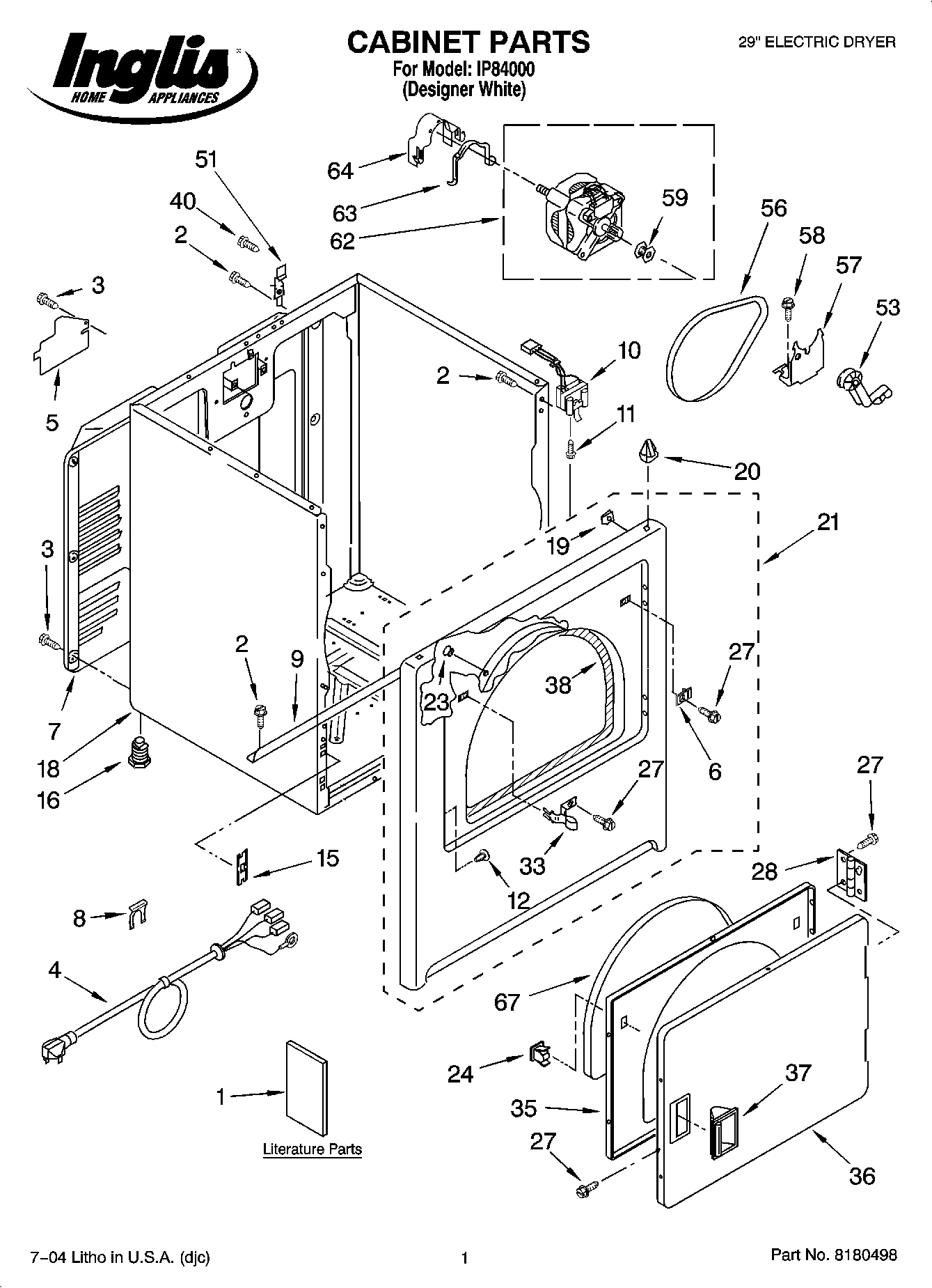 01 - CABINET PARTS