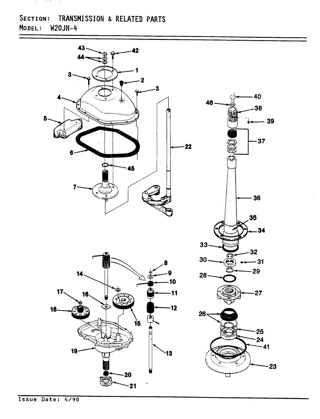 07 - TRANSMISSION & RELATED PARTS (REV. E-F)
