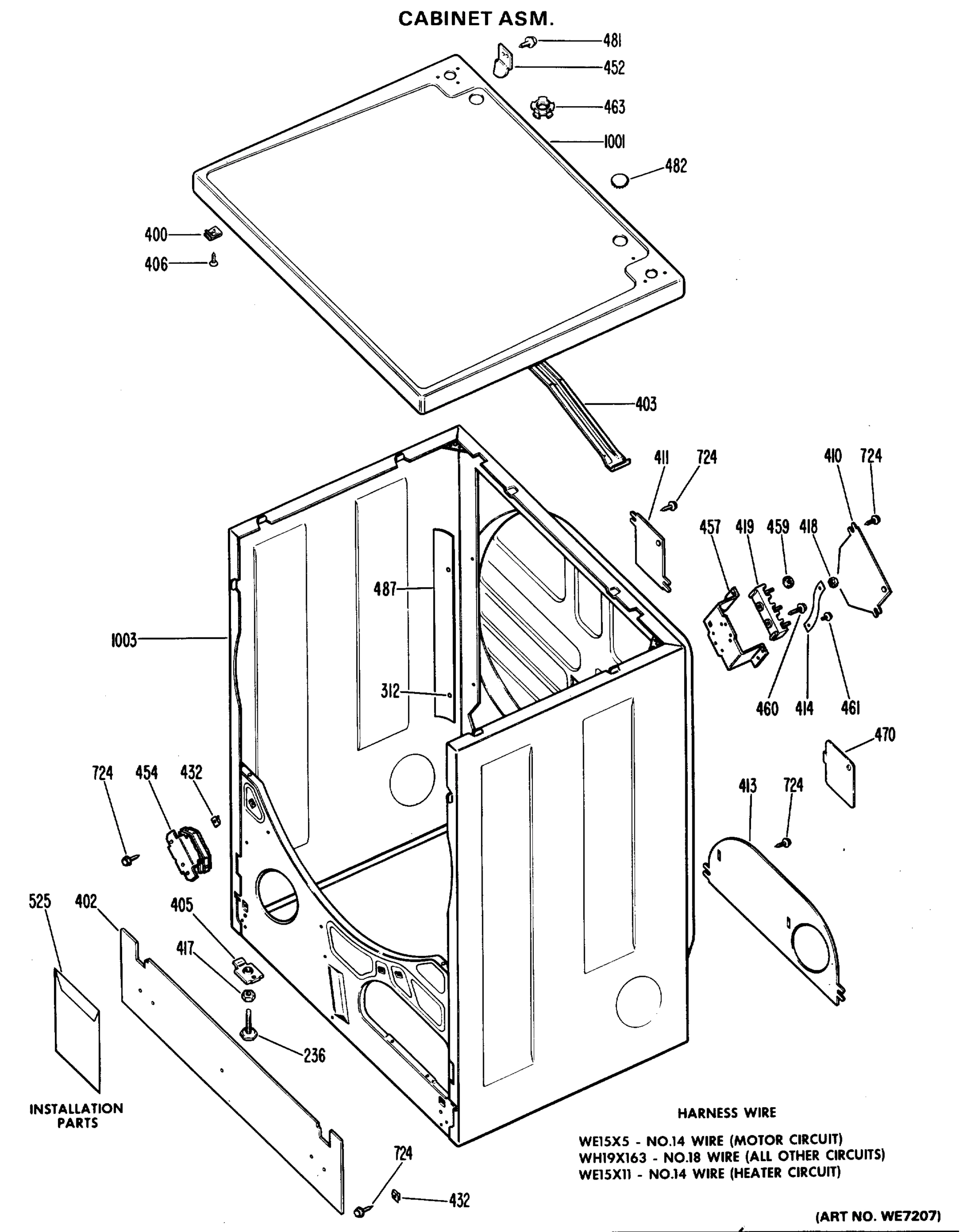 CABINET ASM.