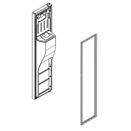LW11026425 Whirlpool Refrigerator Door FIP