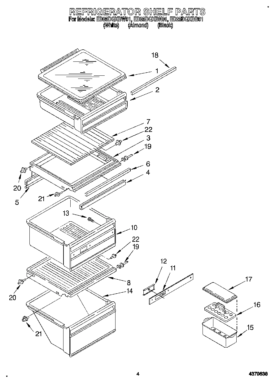 03 - REFRIGERATOR SHELF