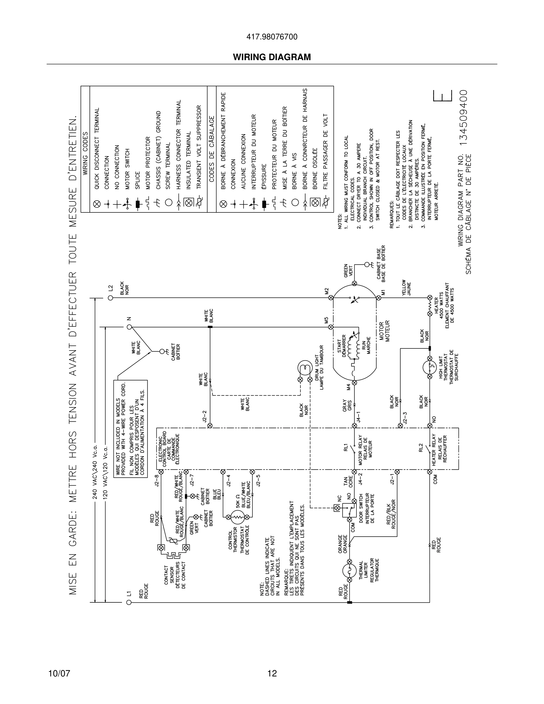 12 - WIRING DIAGRAM