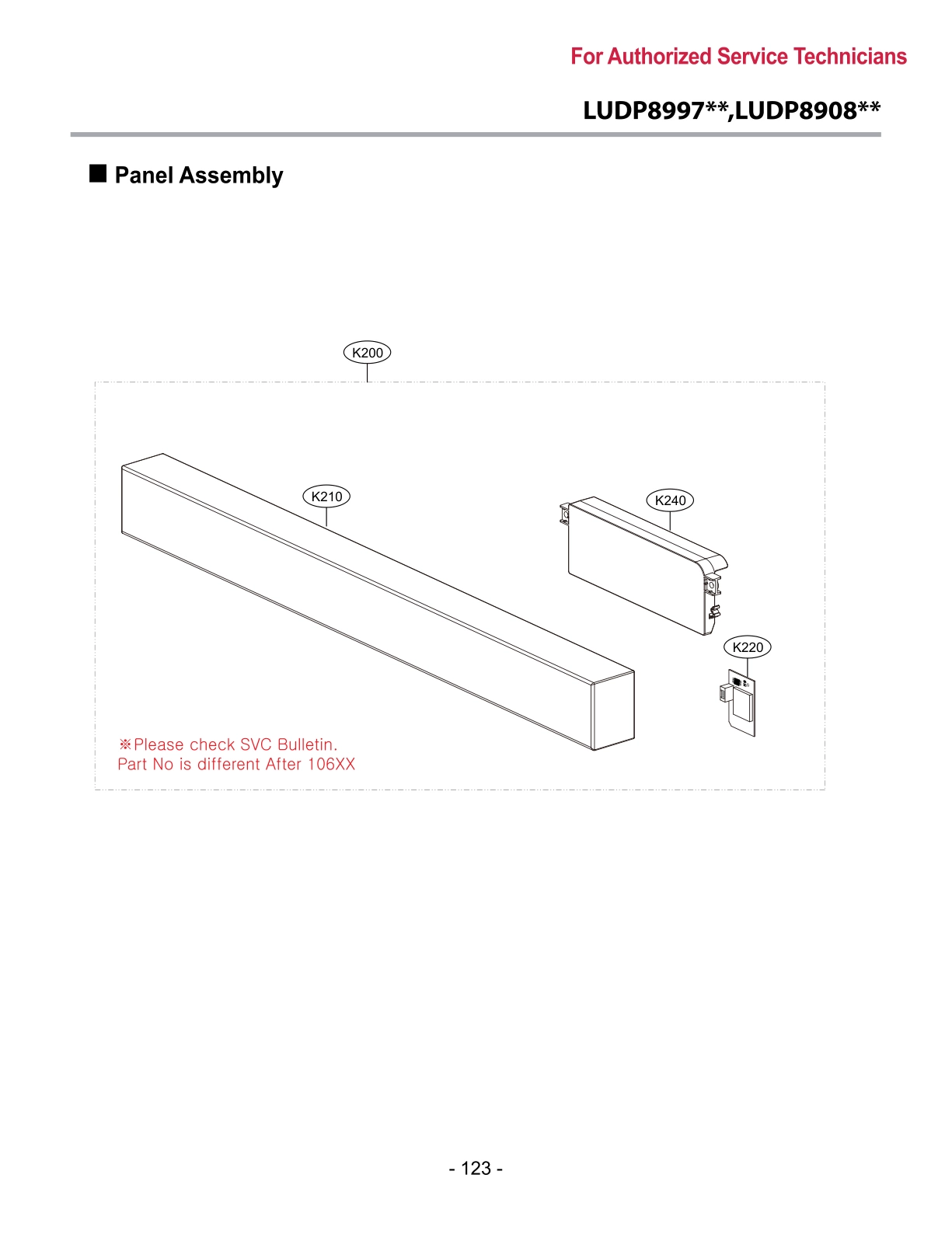 PANEL ASSEMBLY