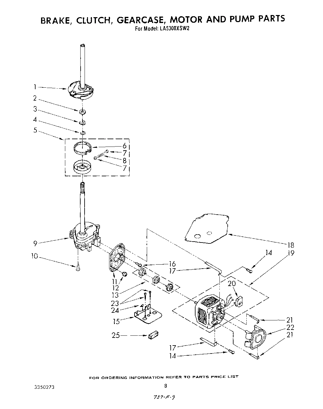 06 - BRAKE, CLUTCH, GEARCASE, MOTOR AND PUMP