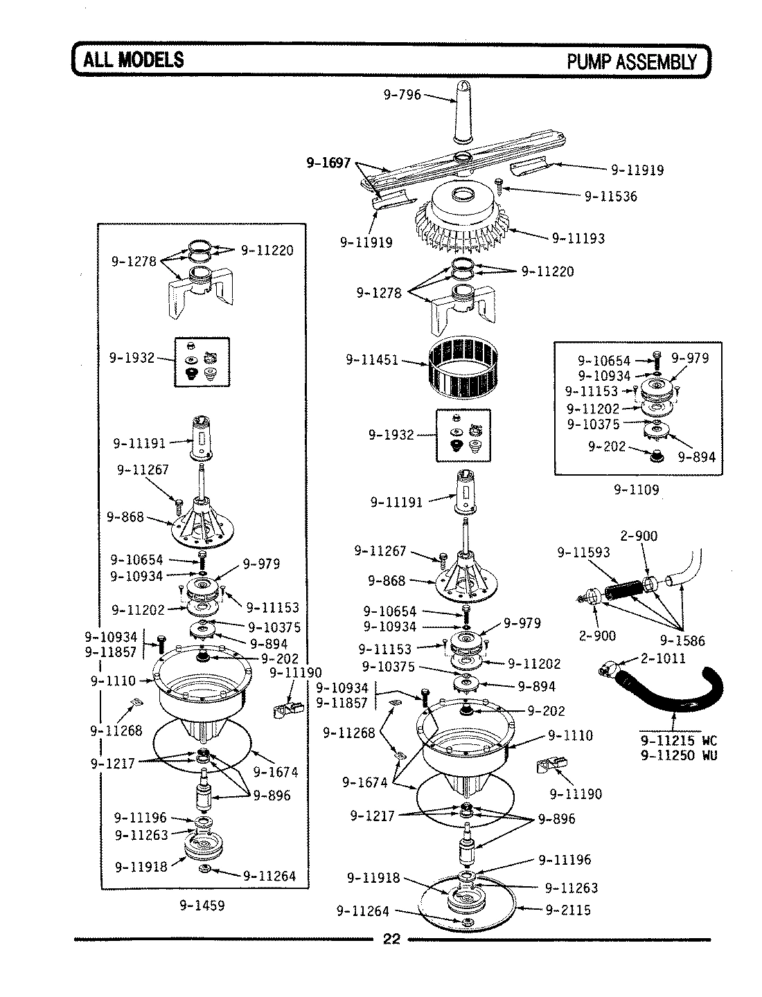 10 - PUMP ASSEMBLY