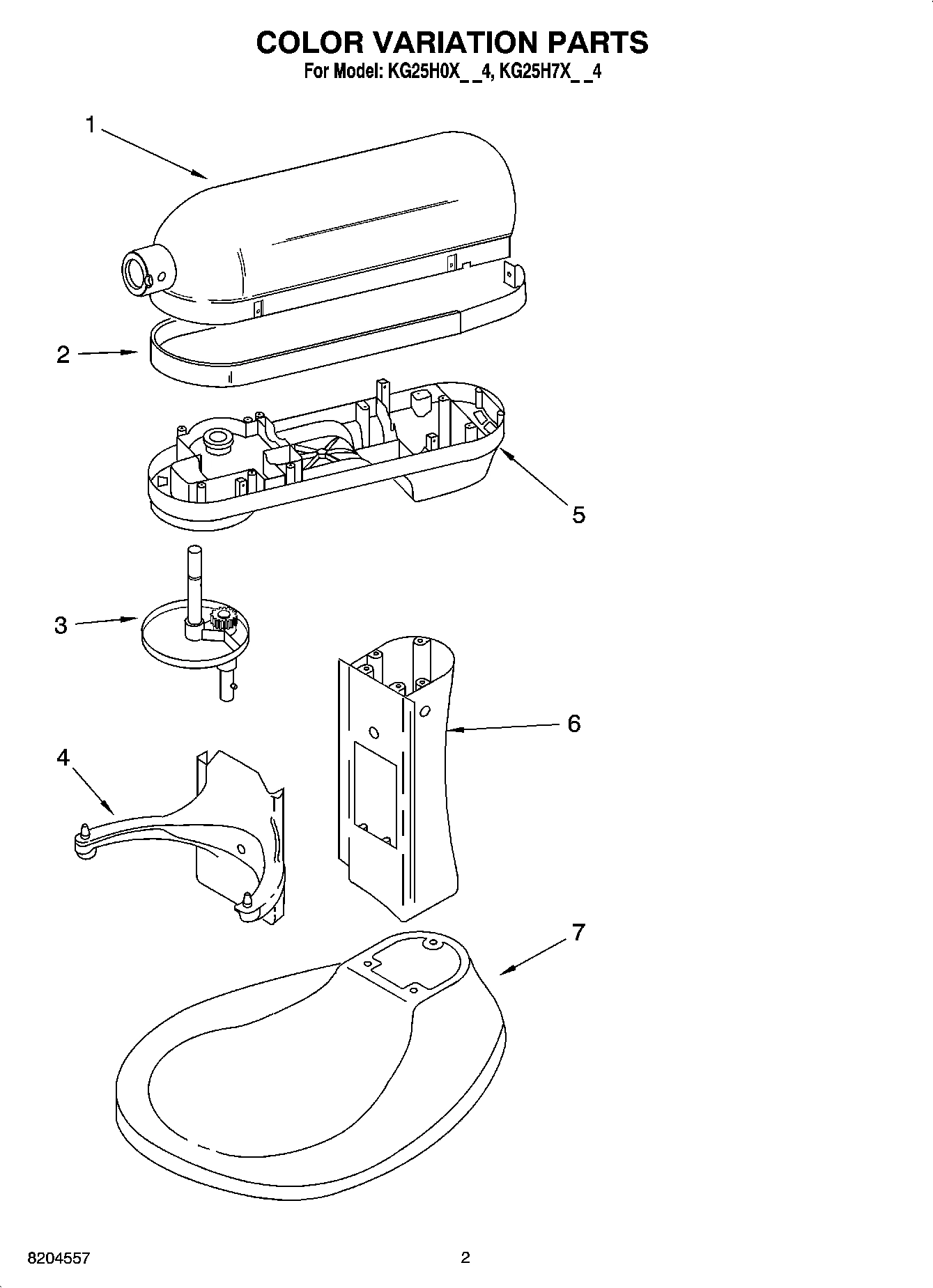 01 - COLOR VARIATION PARTS