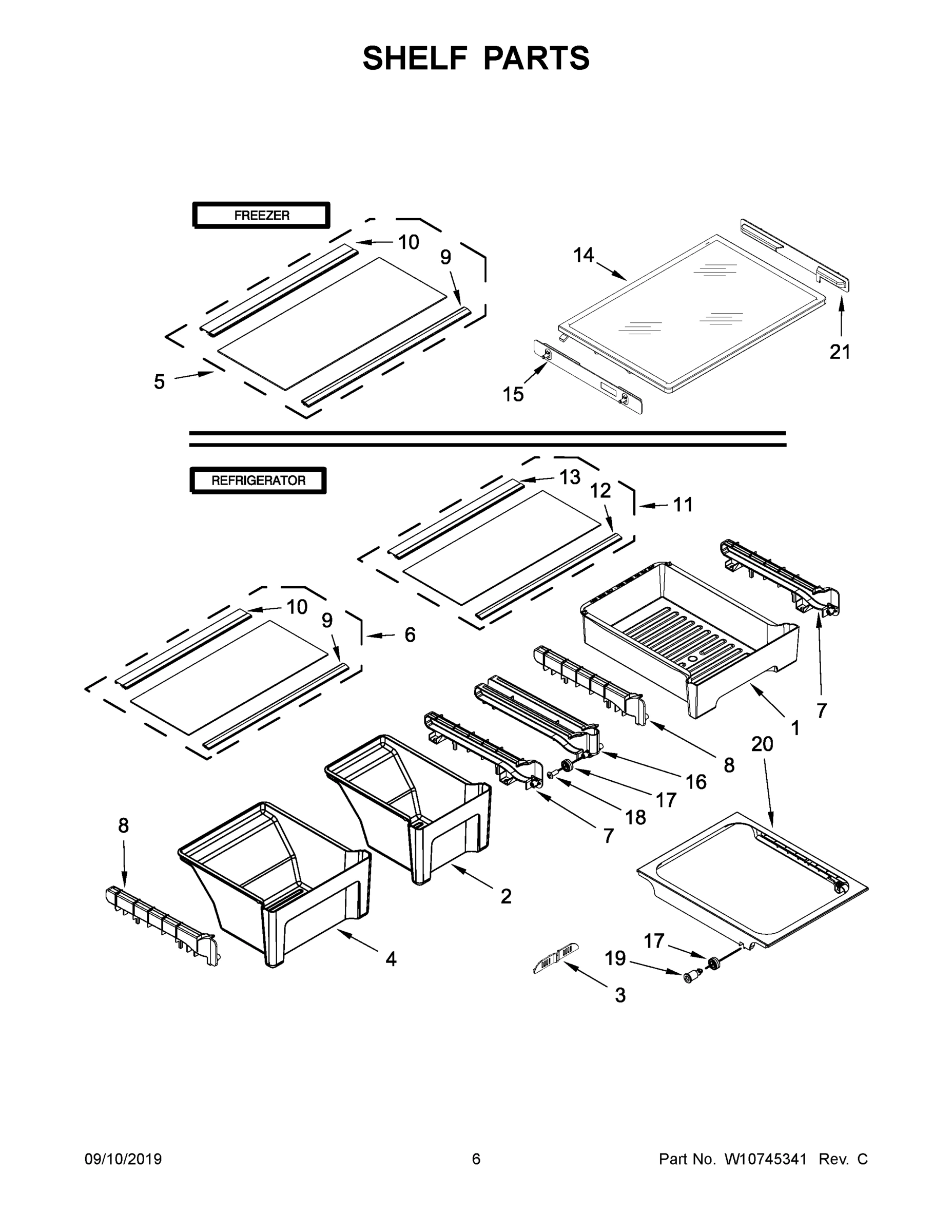 04 - SHELF PARTS