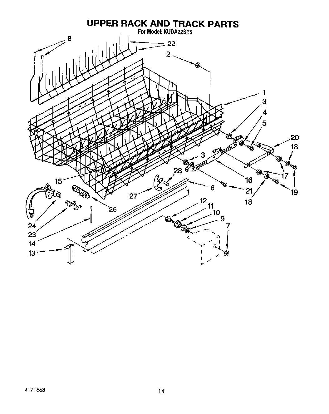 11 - UPPER RACK AND TRACK