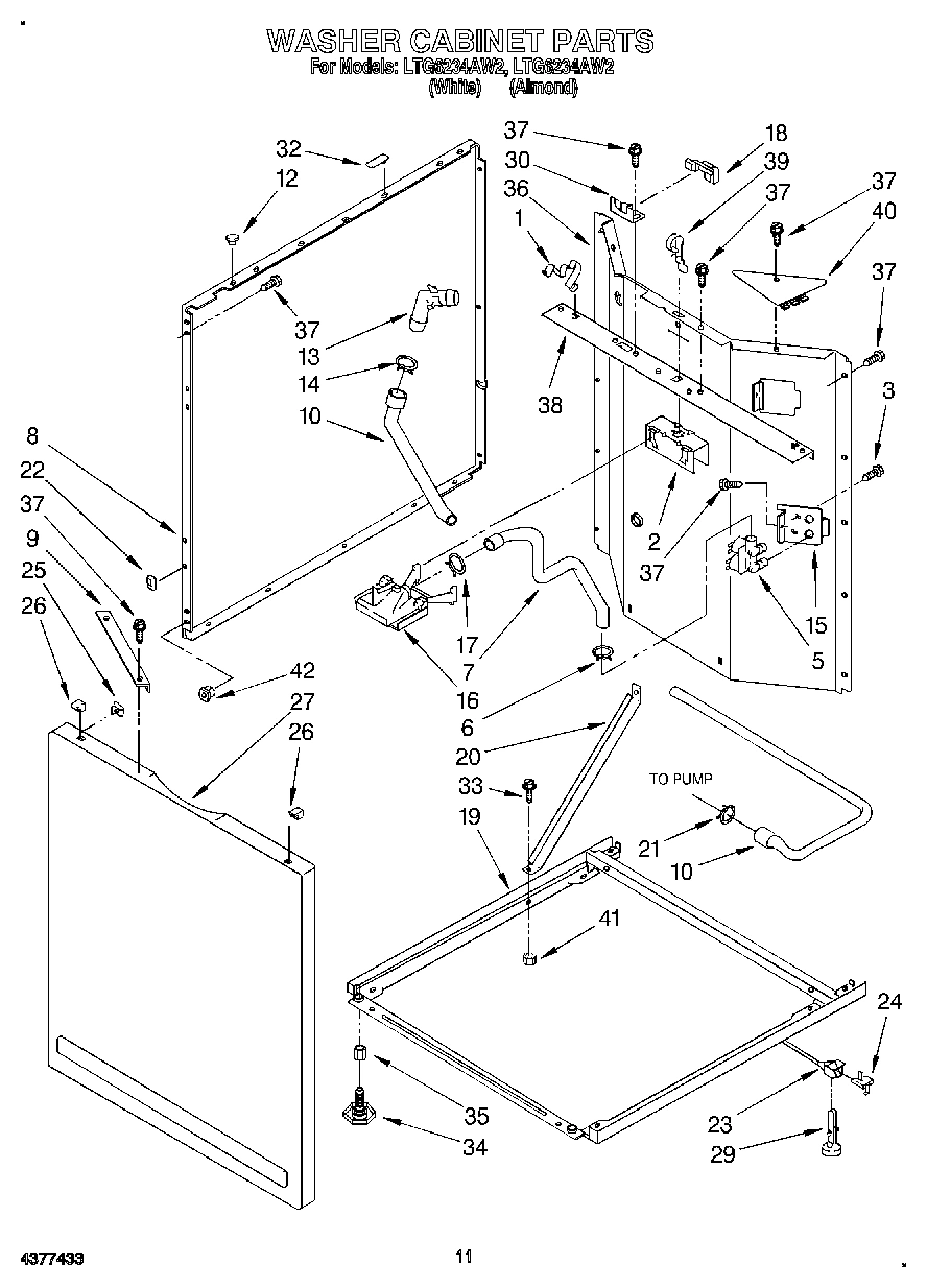 07 - WASHER CABINET
