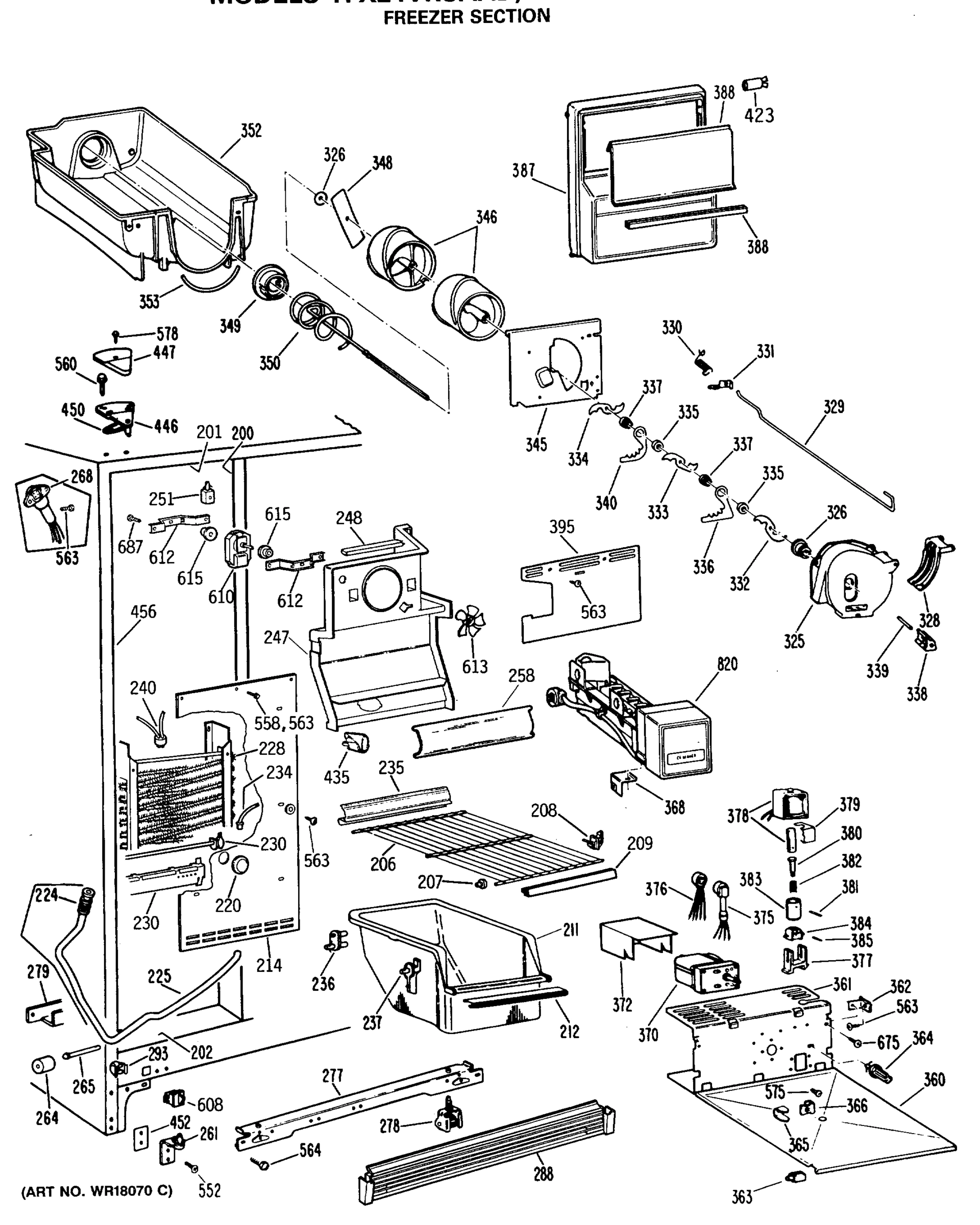 FREEZER SECTION