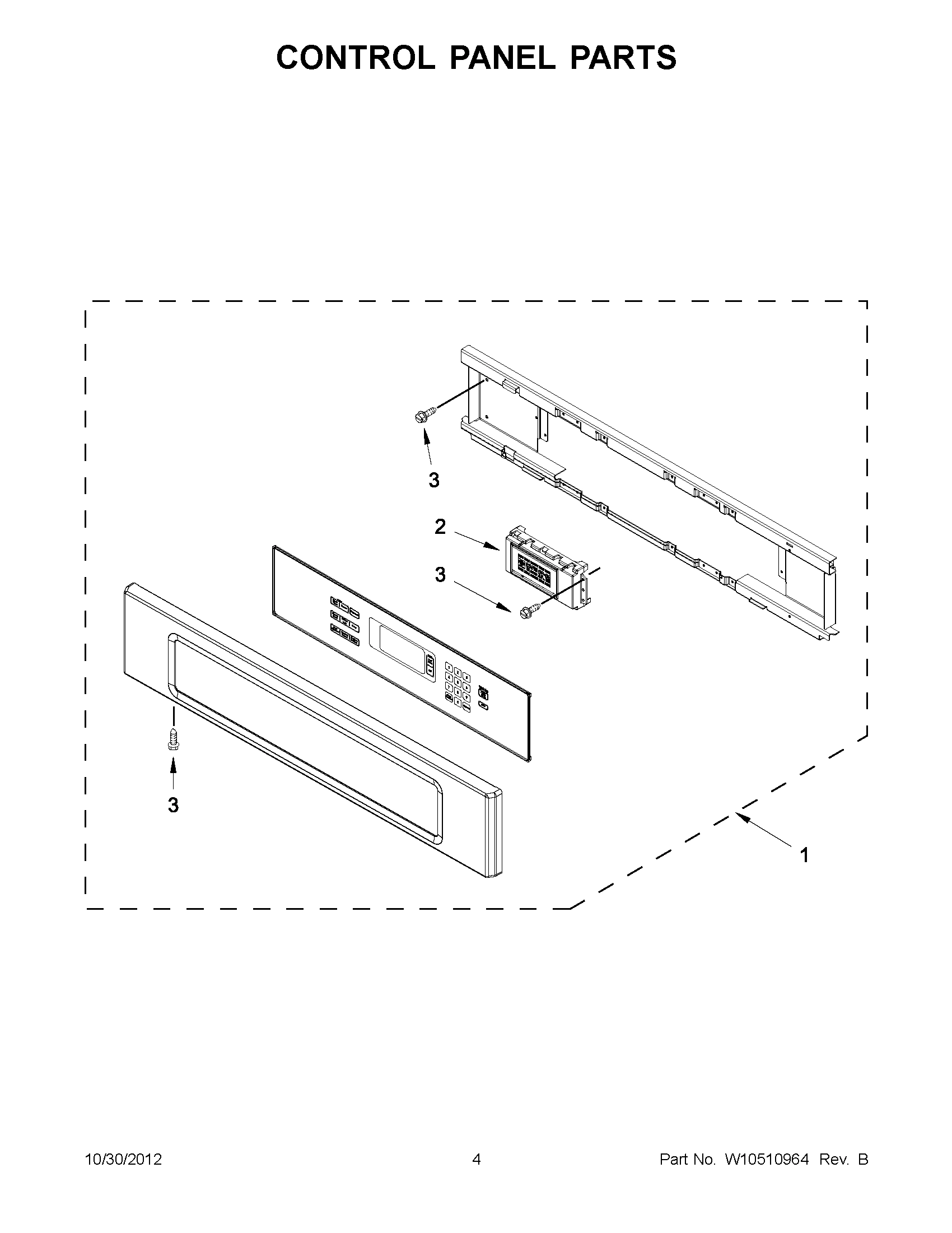 02 - CONTROL PANEL PARTS