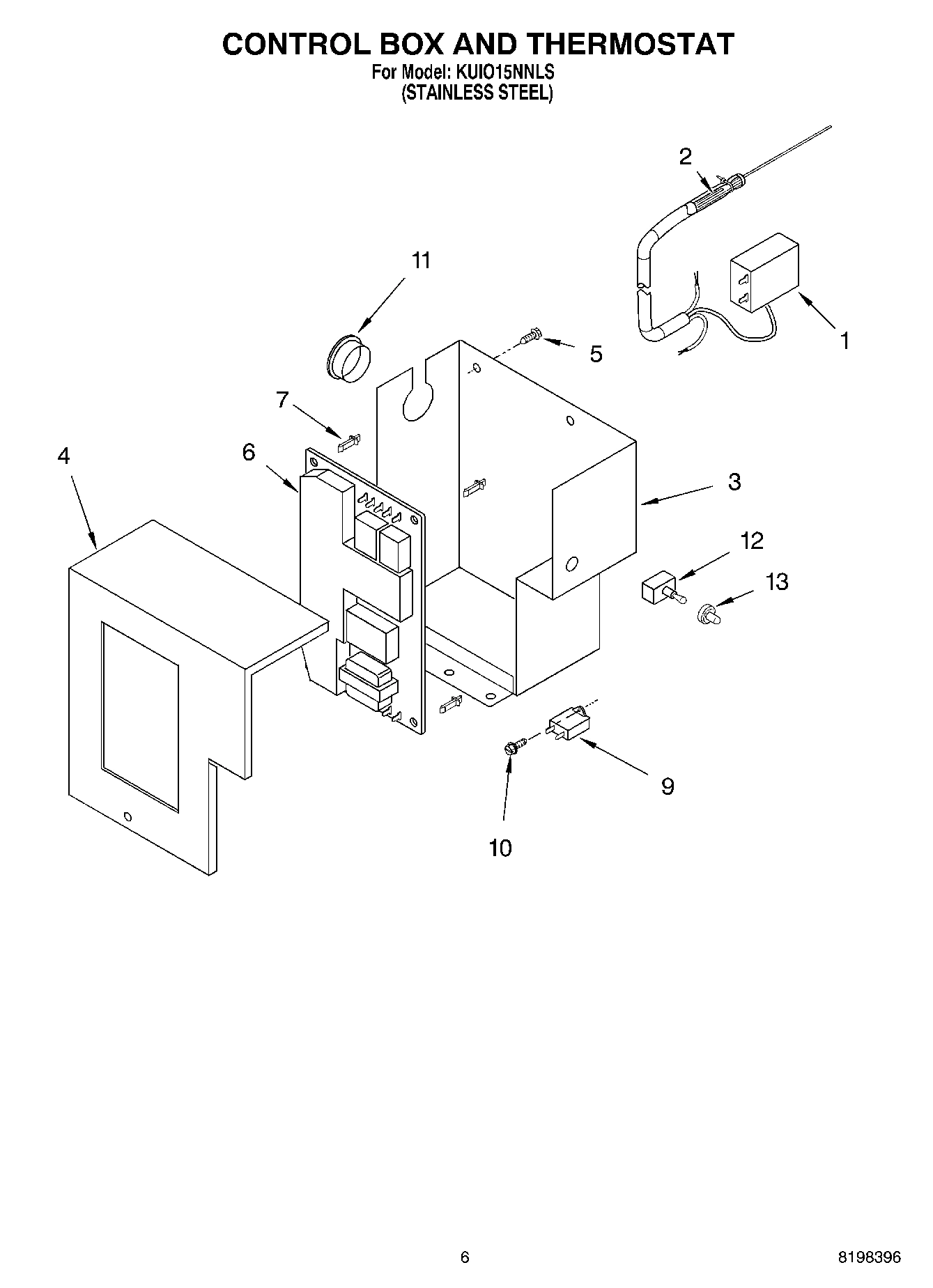 04 - CONTROL BOX AND THERMOSTAT
