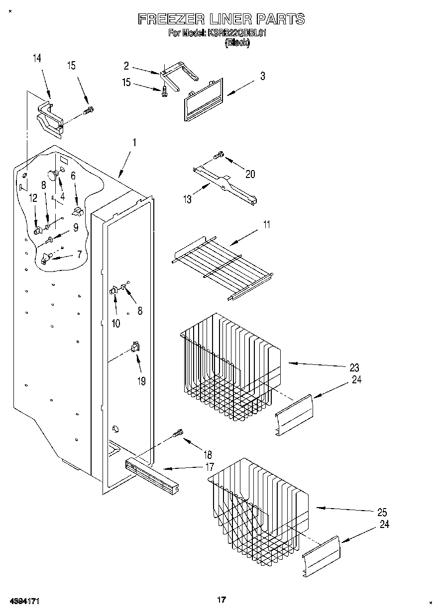 10 - FREEZER LINER
