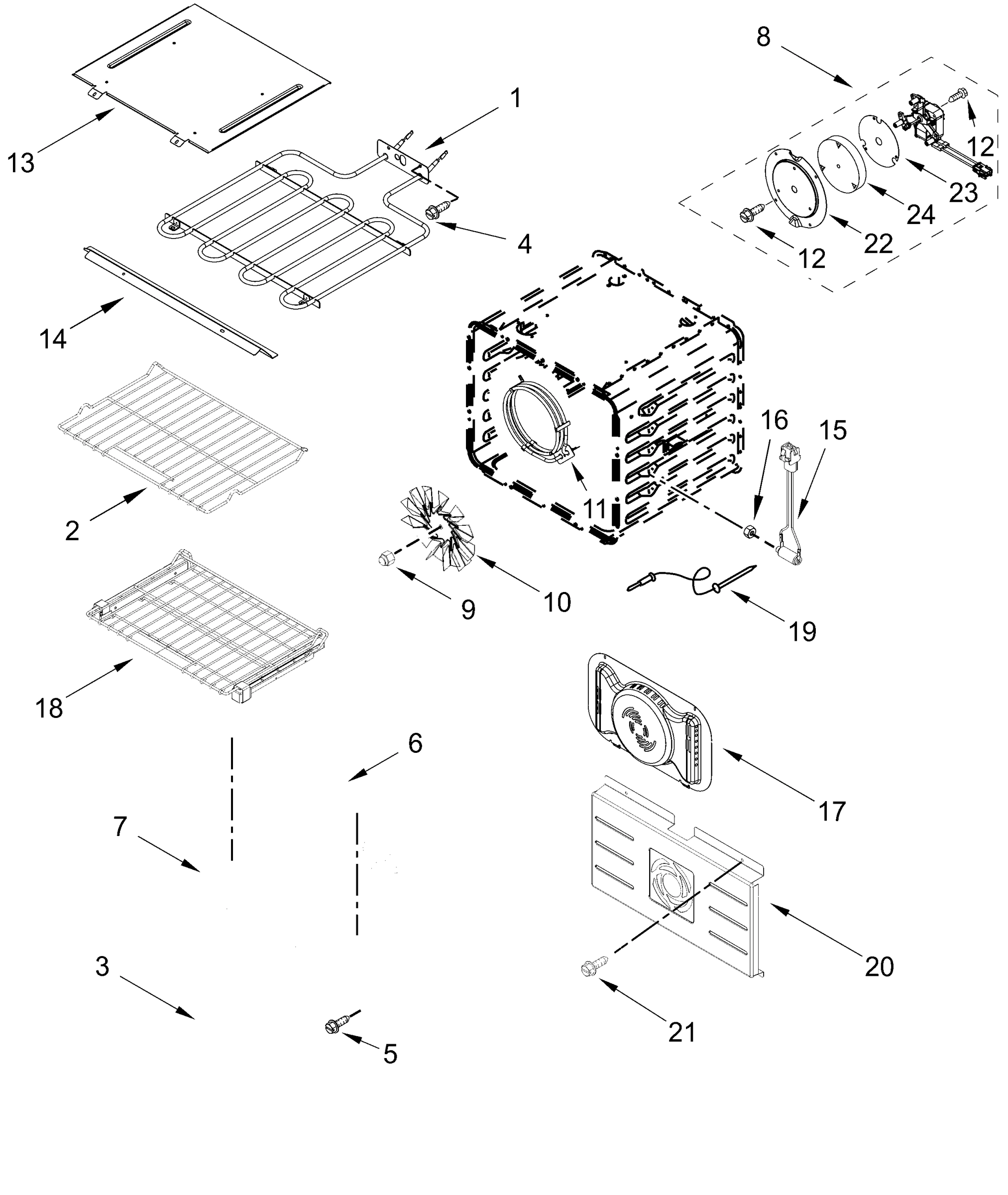 INTERNAL OVEN PARTS