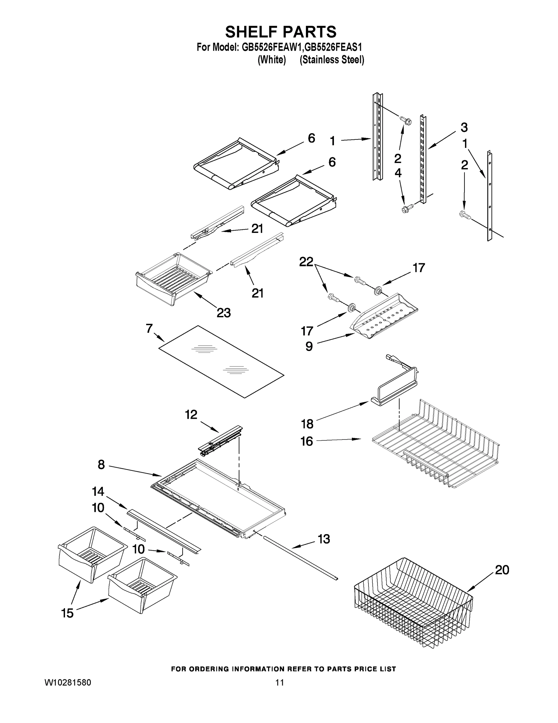 06 - SHELF PARTS