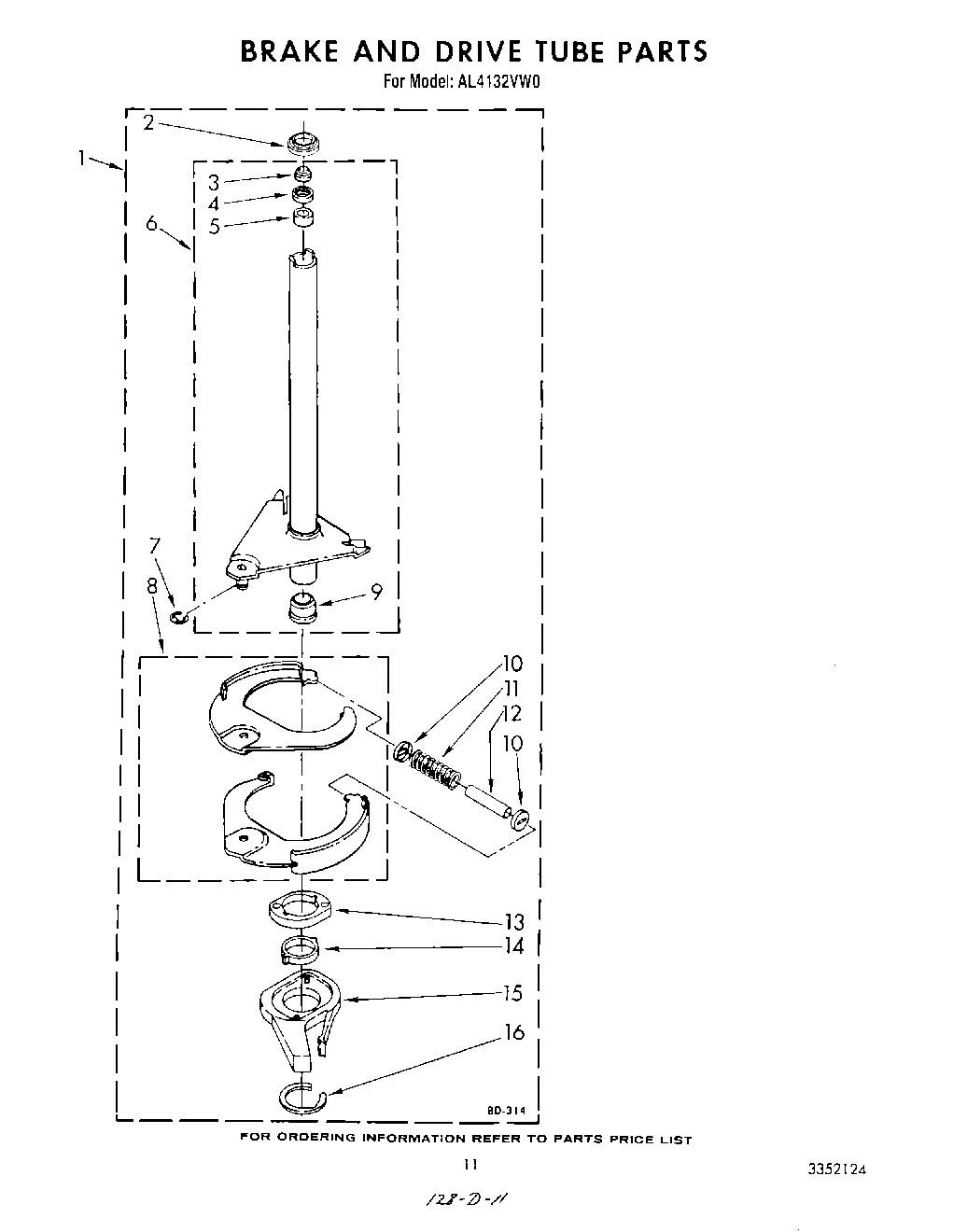 09 - BRAKE AND DRIVE TUBE