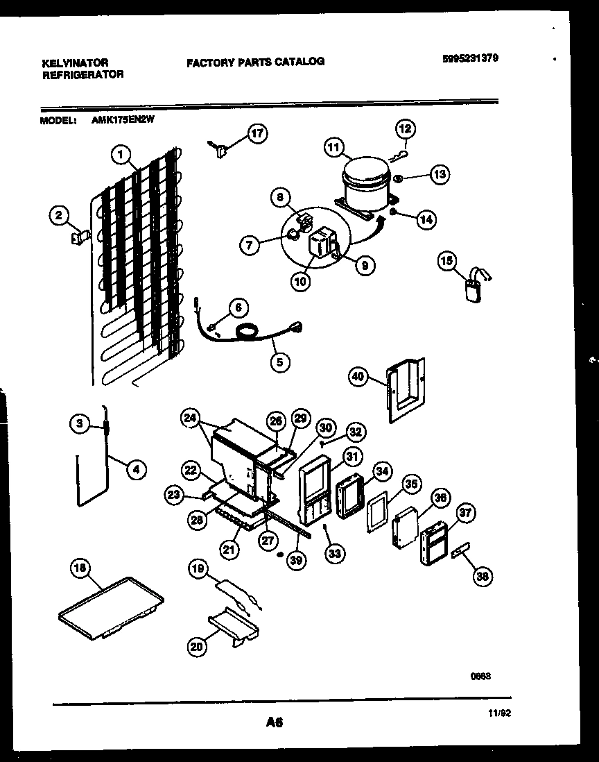 04 - SYSTEM AND AUTOMATIC DEFROST PARTS