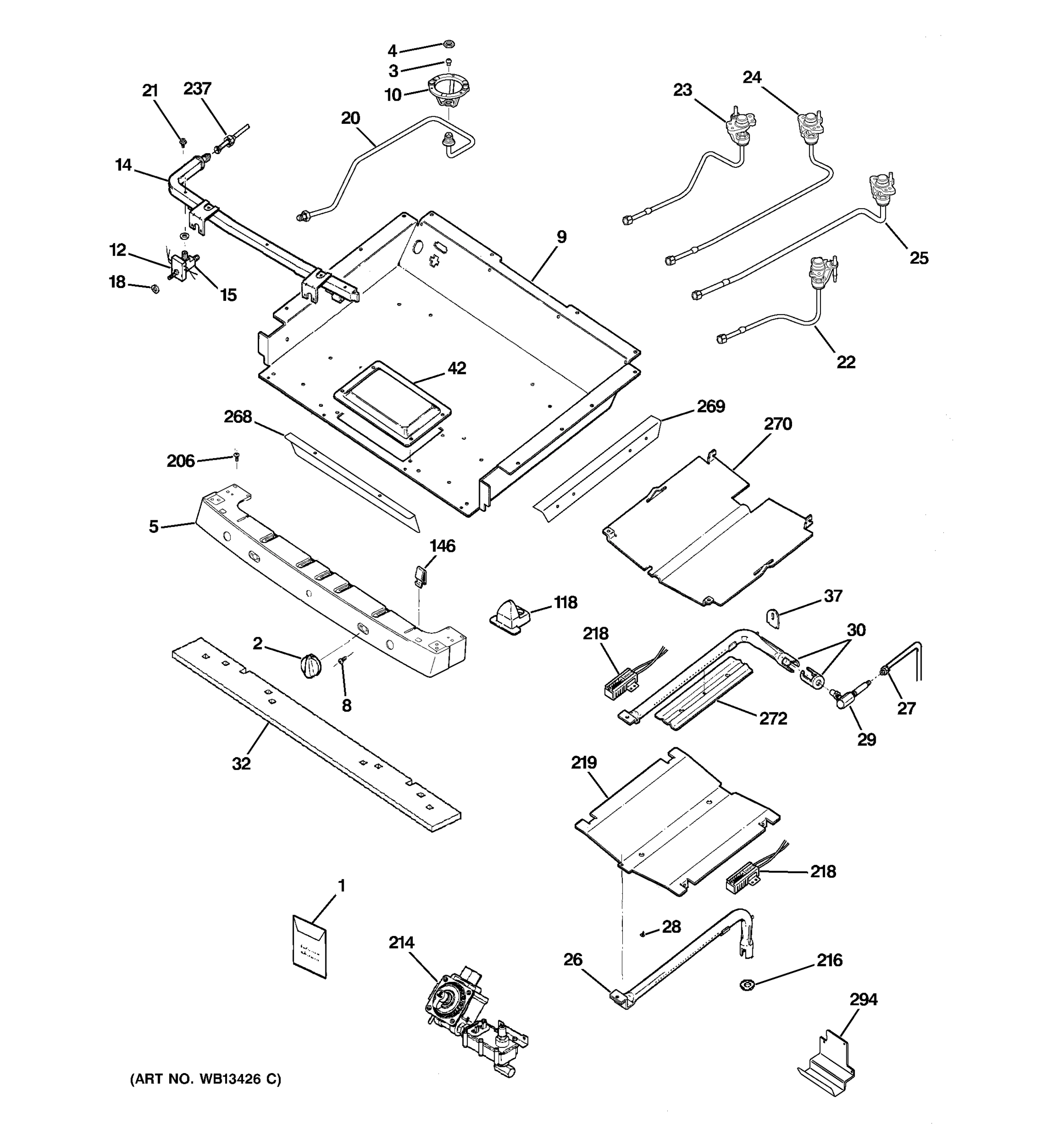 GAS & BURNER PARTS