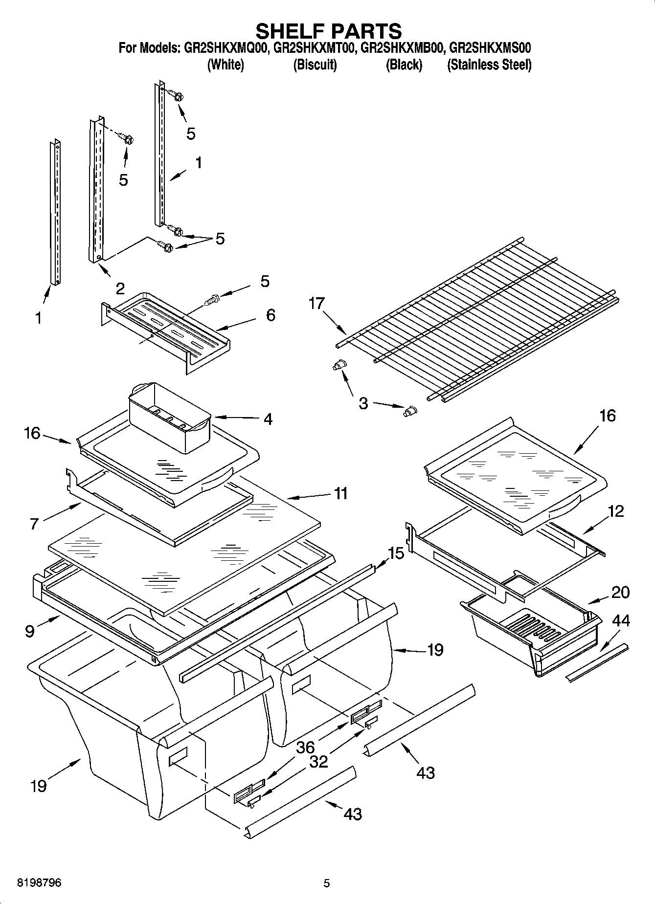 03 - SHELF PARTS