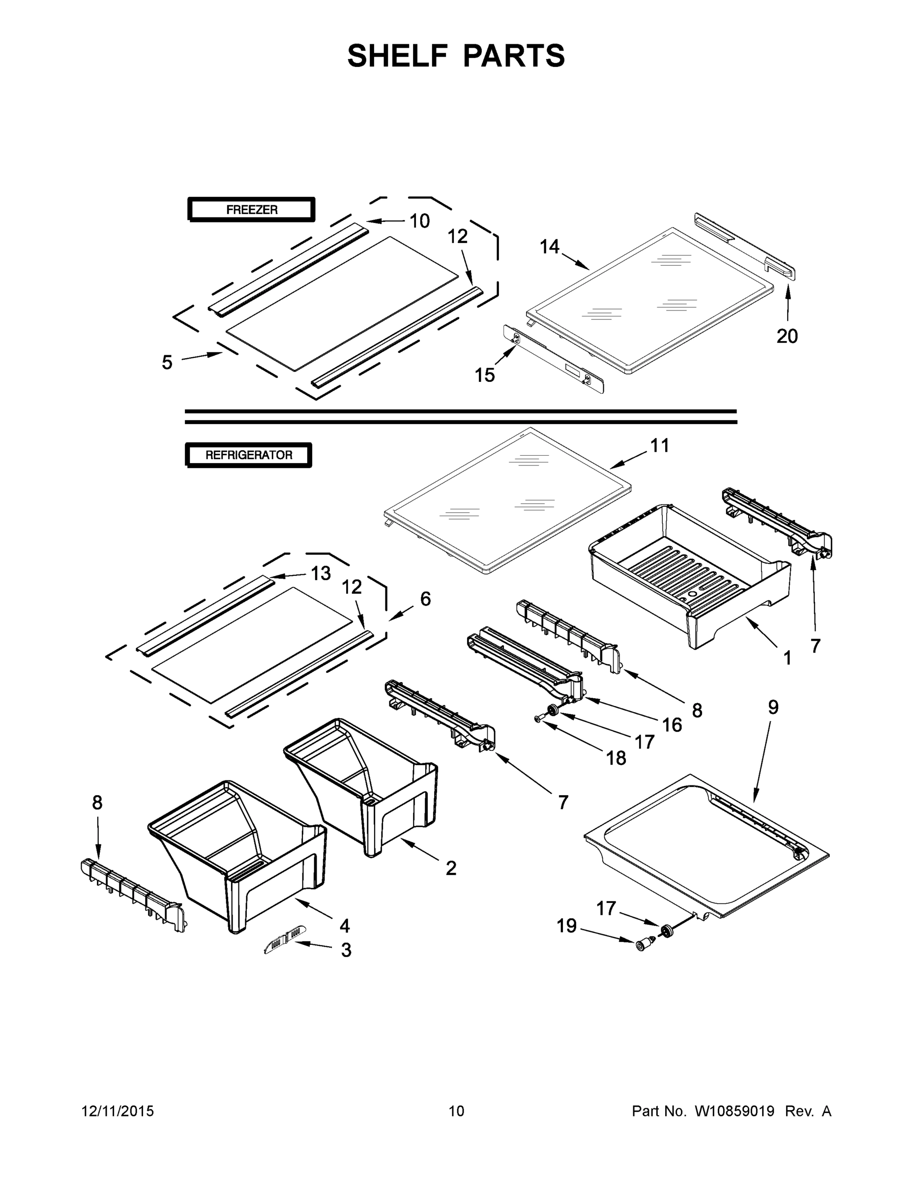 06 - SHELF PARTS