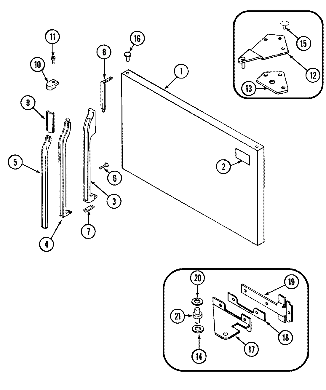 03 - FREEZER OUTER DOOR