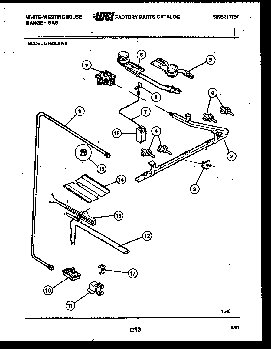 06 - BURNER, MANIFOLD AND GAS CONTROL