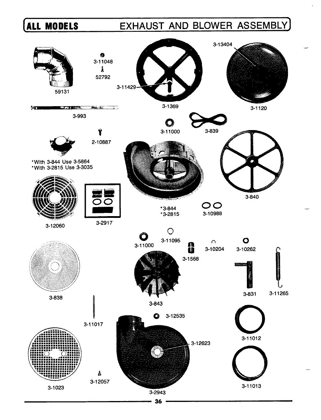 05 - EXHAUST & BLOWER ASSEMBLY