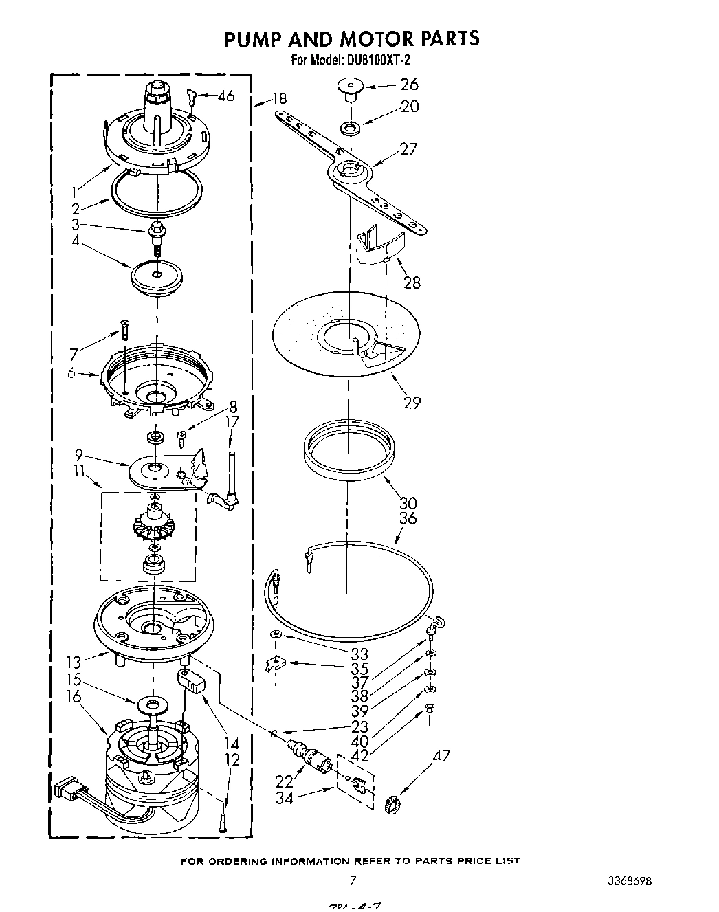 05 - PUMP AND MOTOR