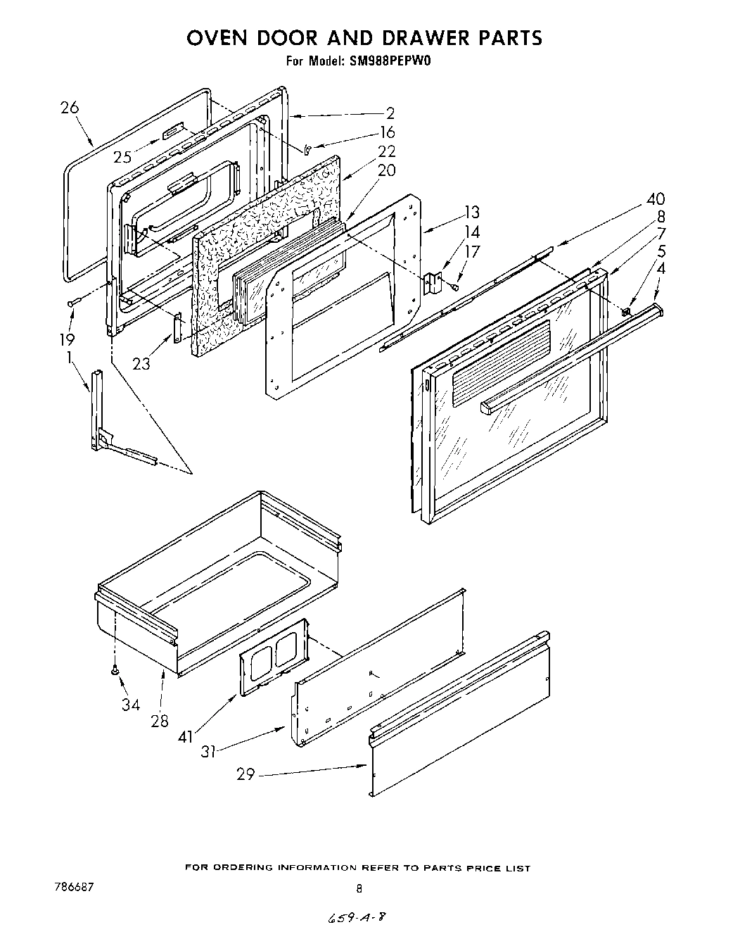 06 - OVEN DOOR AND DRAWER