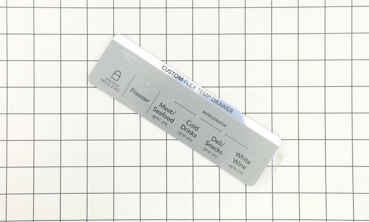 5304527898 Frigidaire Refrigerator Overlay