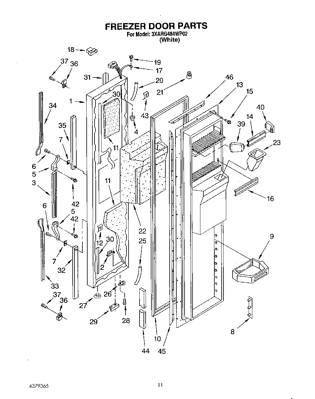08 - FREEZER DOOR