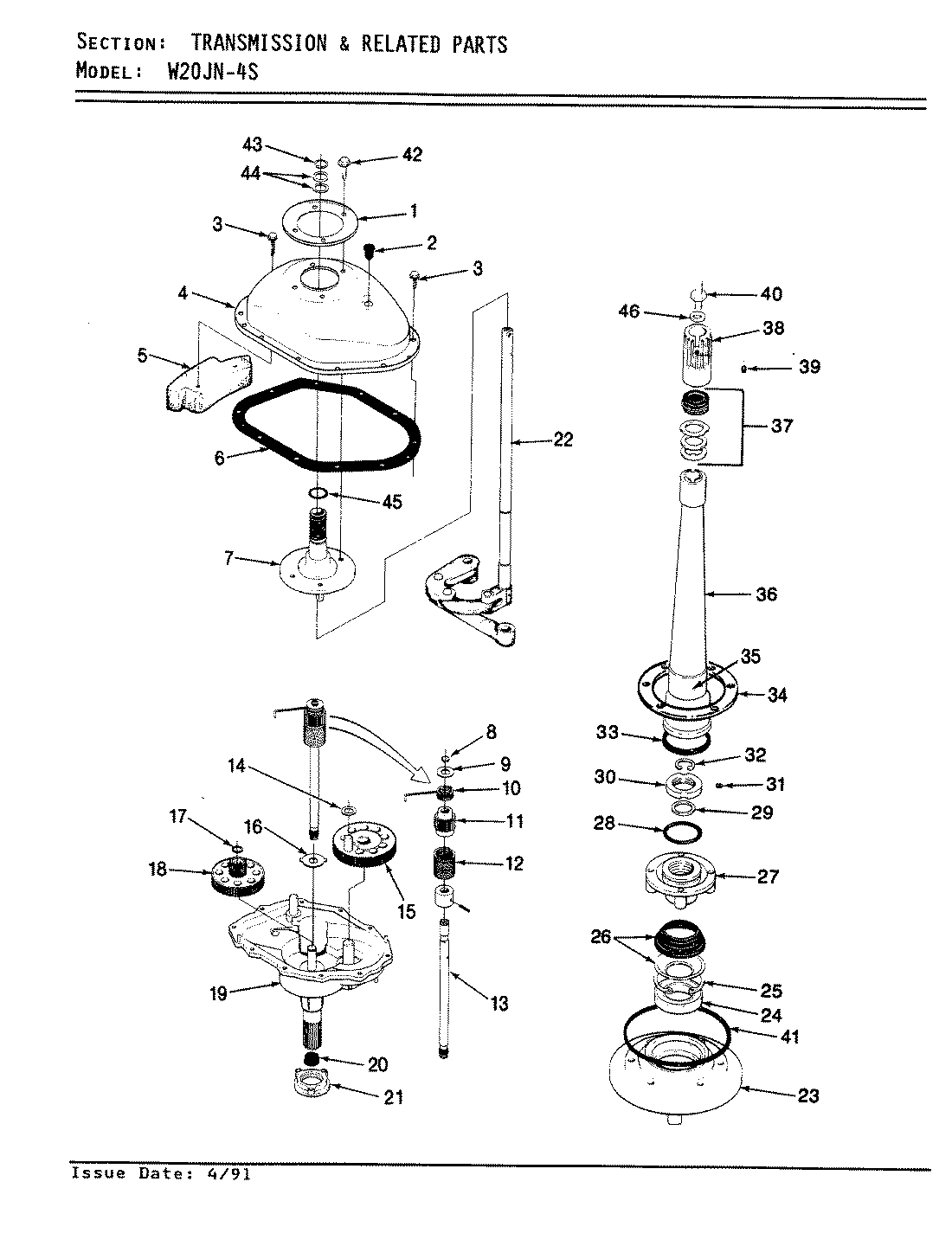 07 - TRANSMISSION & RELATED PARTS