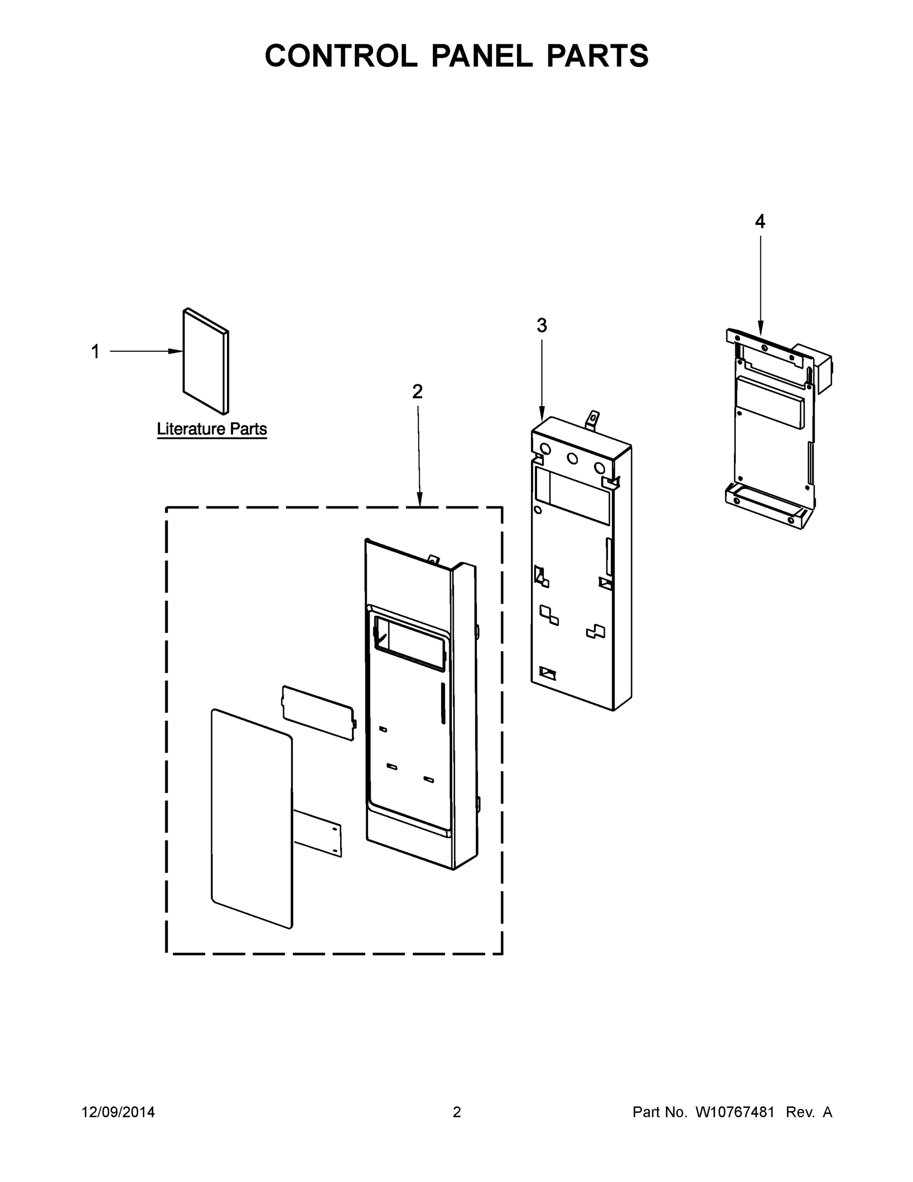 02 - CONTROL PANEL PARTS
