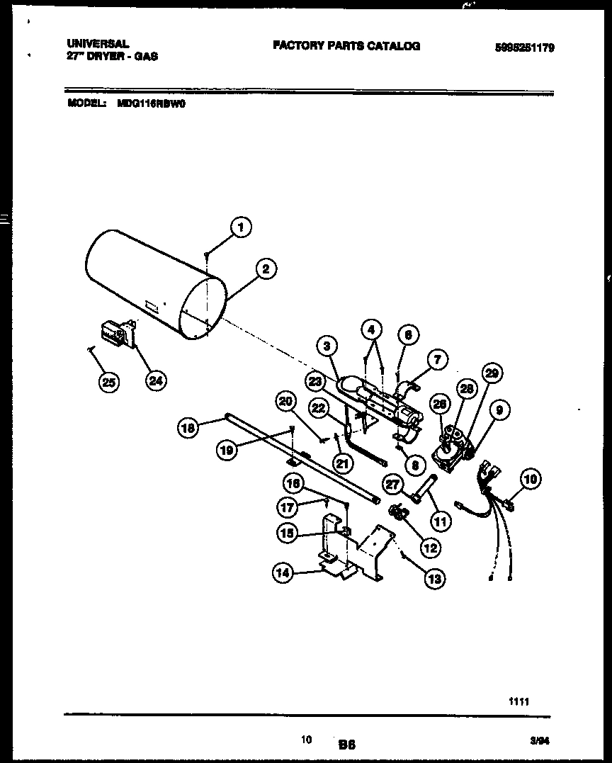 06 - BURNER, MANIFOLD AND GAS CONTROL