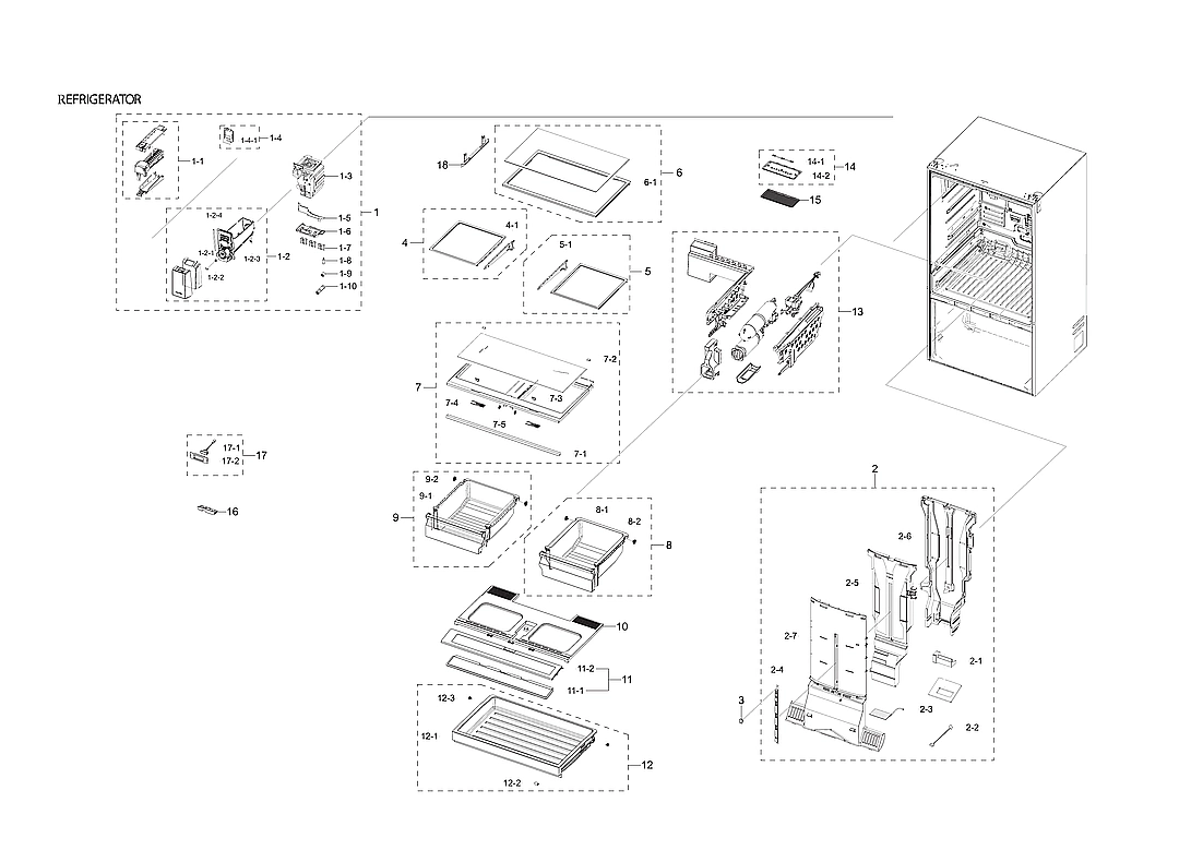 REFRIGERATOR PARTS