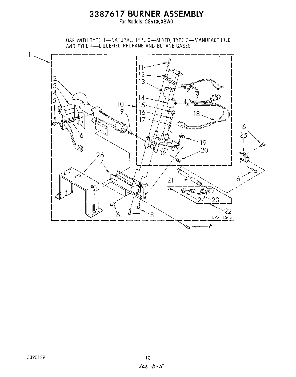 06 - 3387617 BURNER