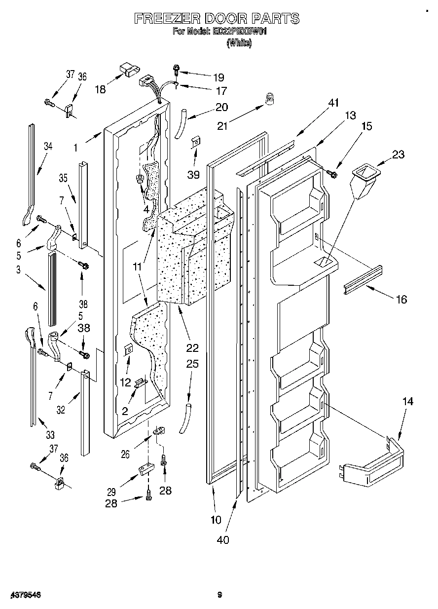 07 - FREEZER DOOR