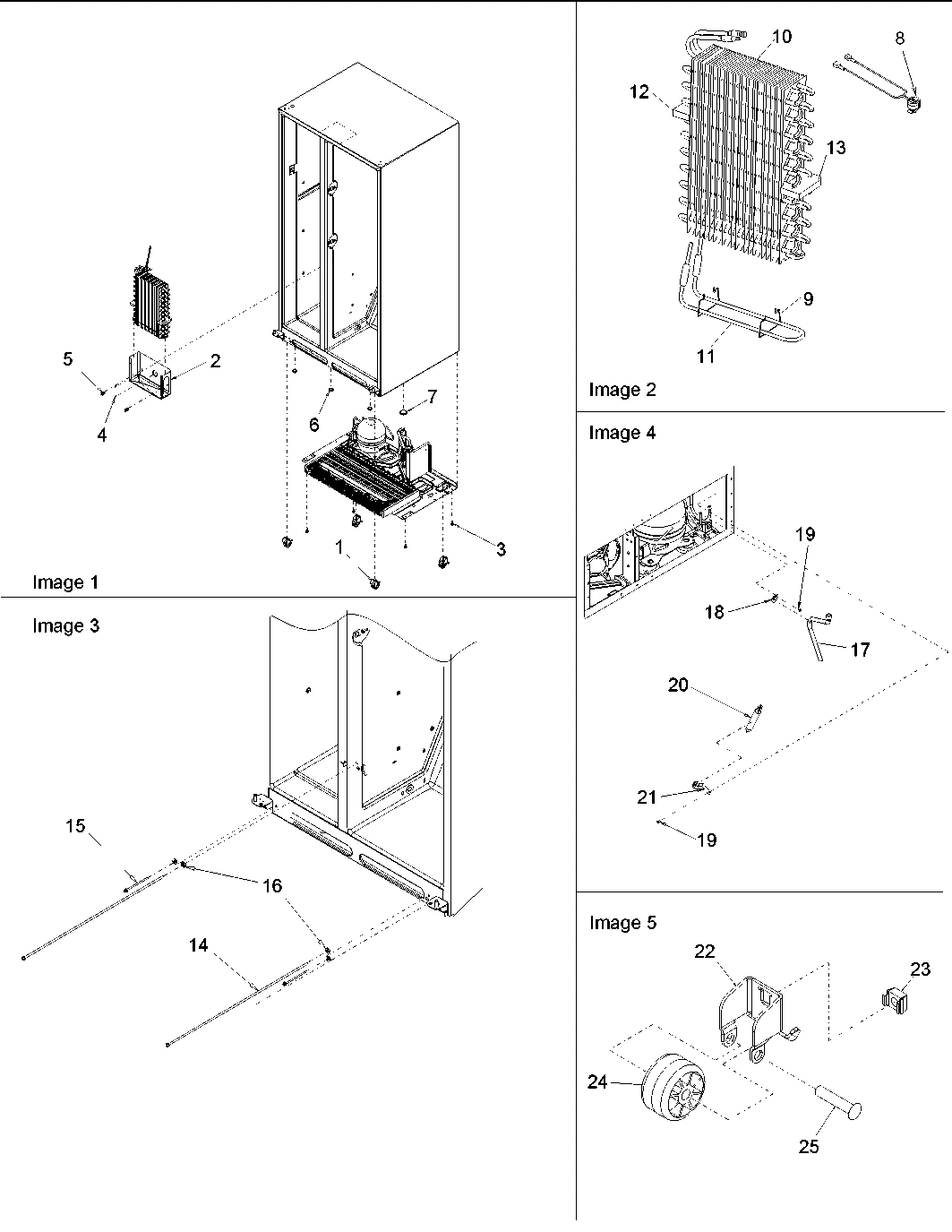 05 - Evap Assy, Drier & Rollers