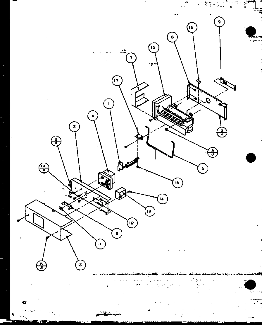 11 - ICE BUCKER AND ICE MAKER