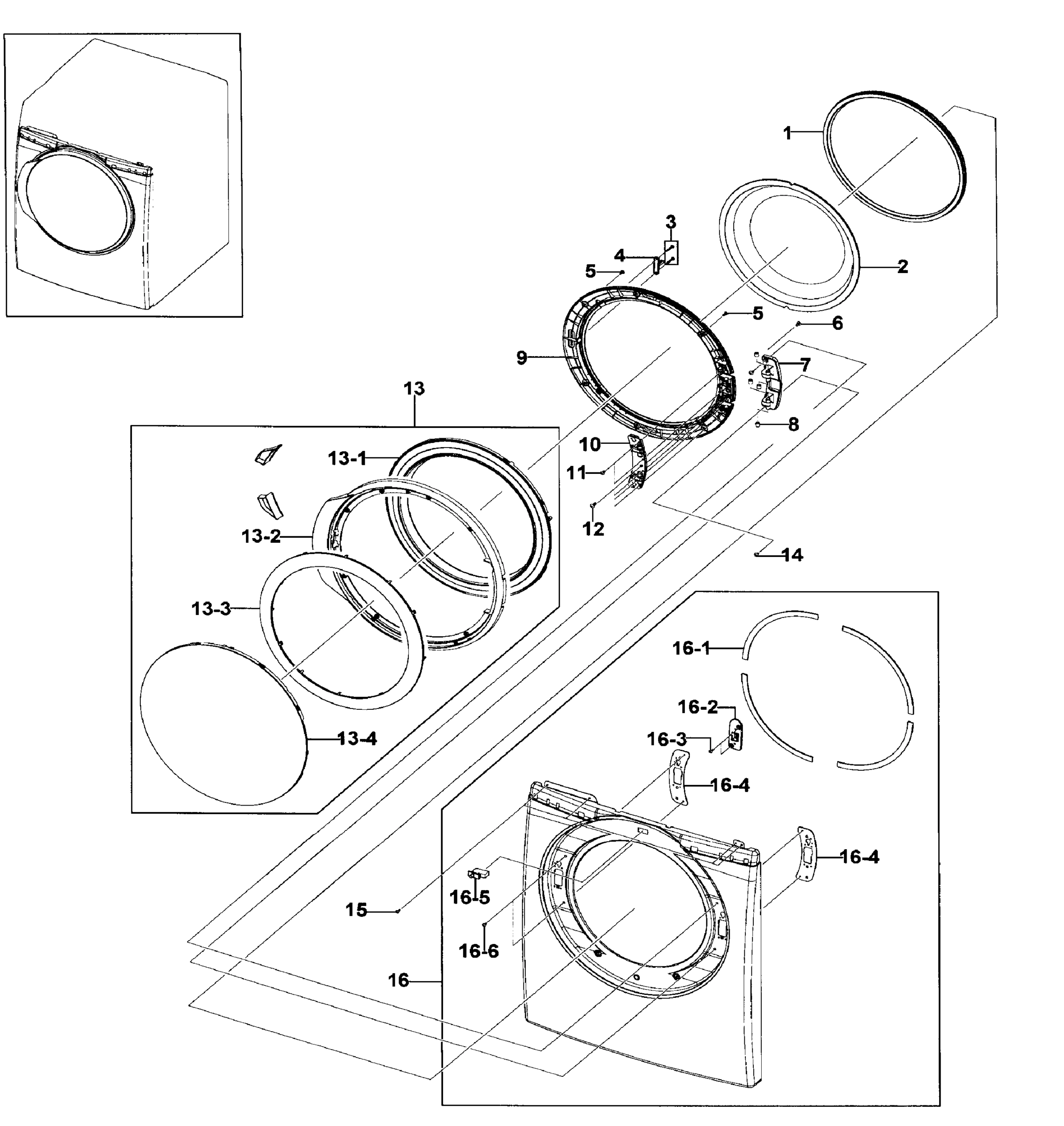 FRONT/DOOR ASSY