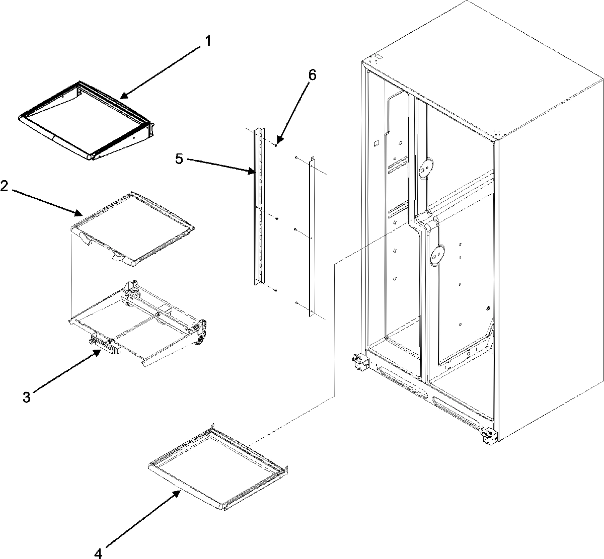 16 - REFRIGERATOR SHELVES
