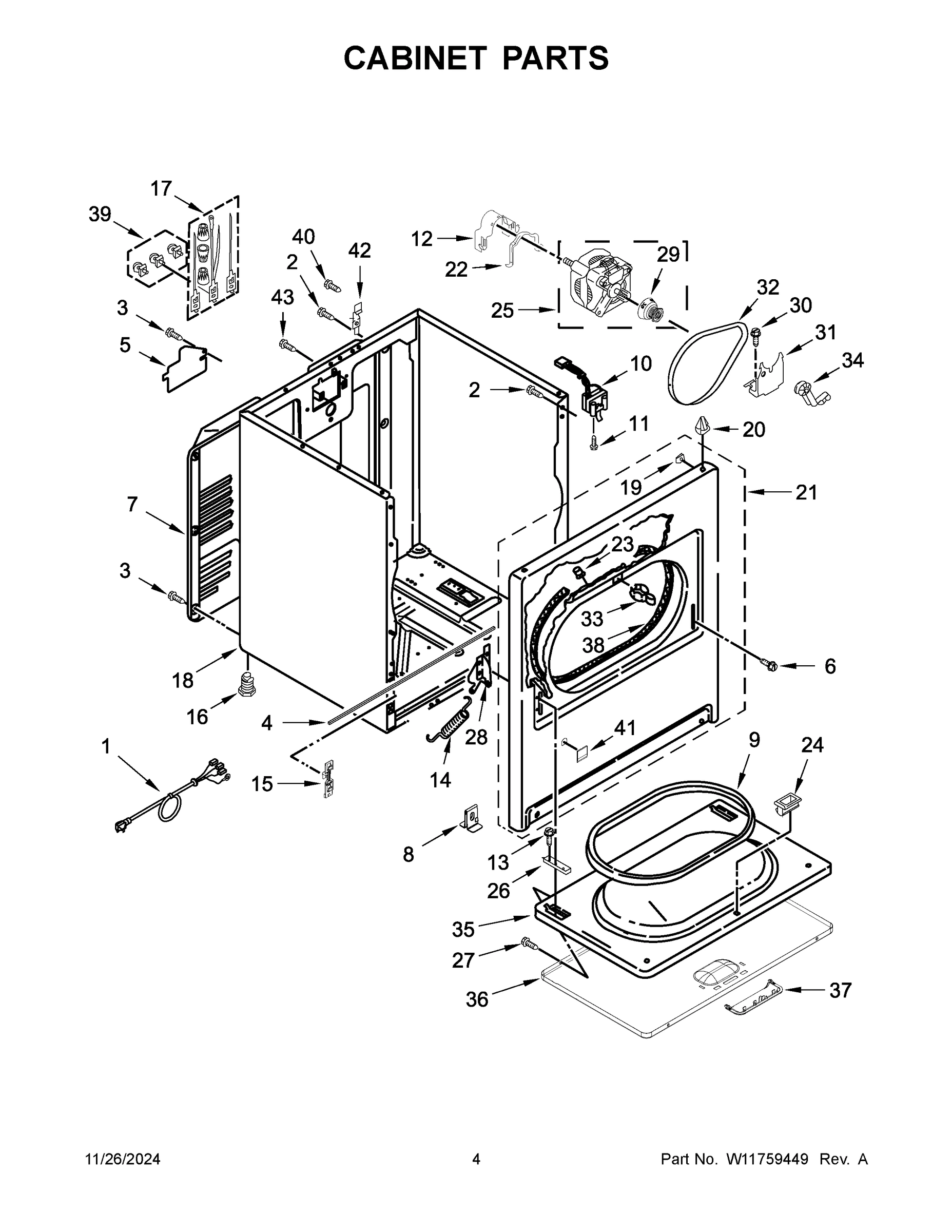 03 - CABINET PARTS