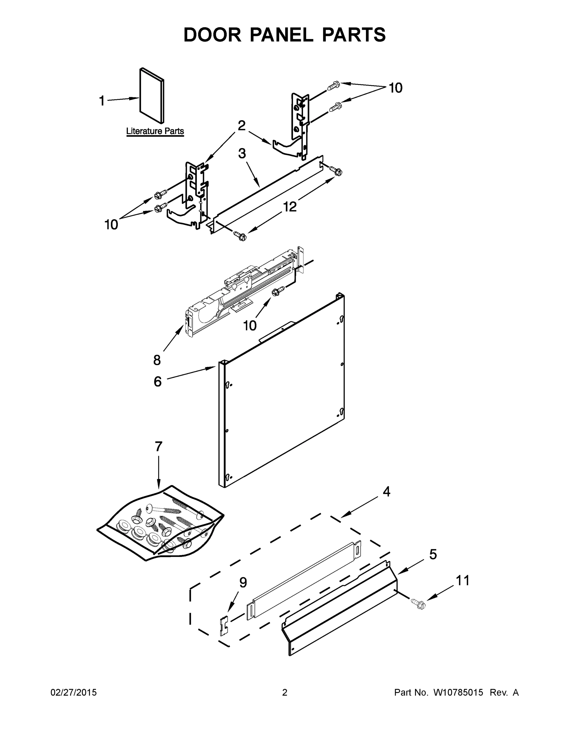 02 - DOOR PANEL PARTS
